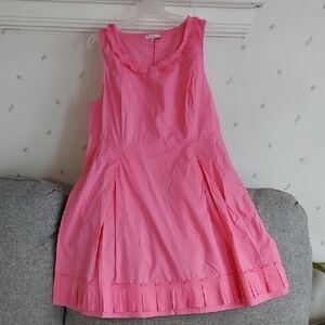 Frances Valentine Bright Pink Womens Dress